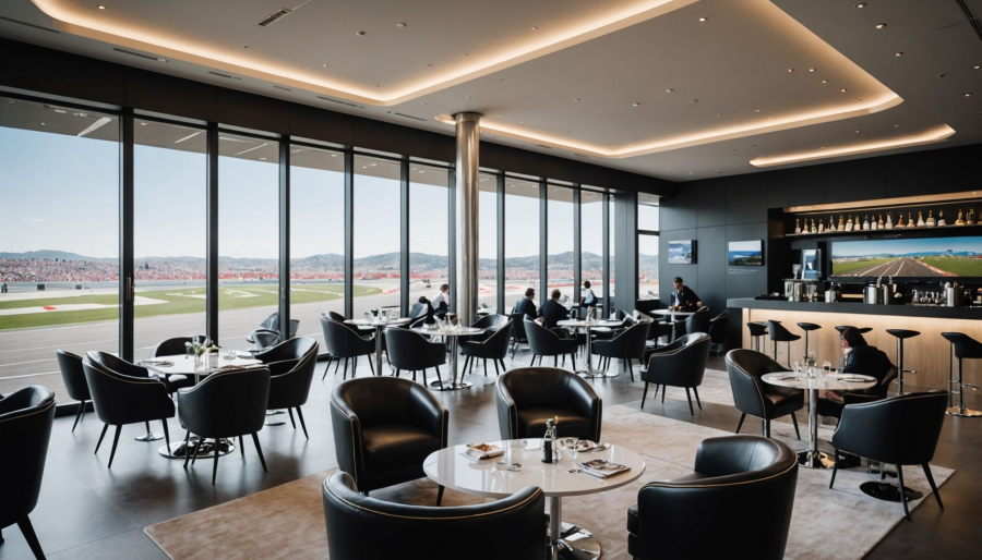 Loge vip au circuit de barcelona catalunya : ce qu'offre le salon sky view lors du grand prix